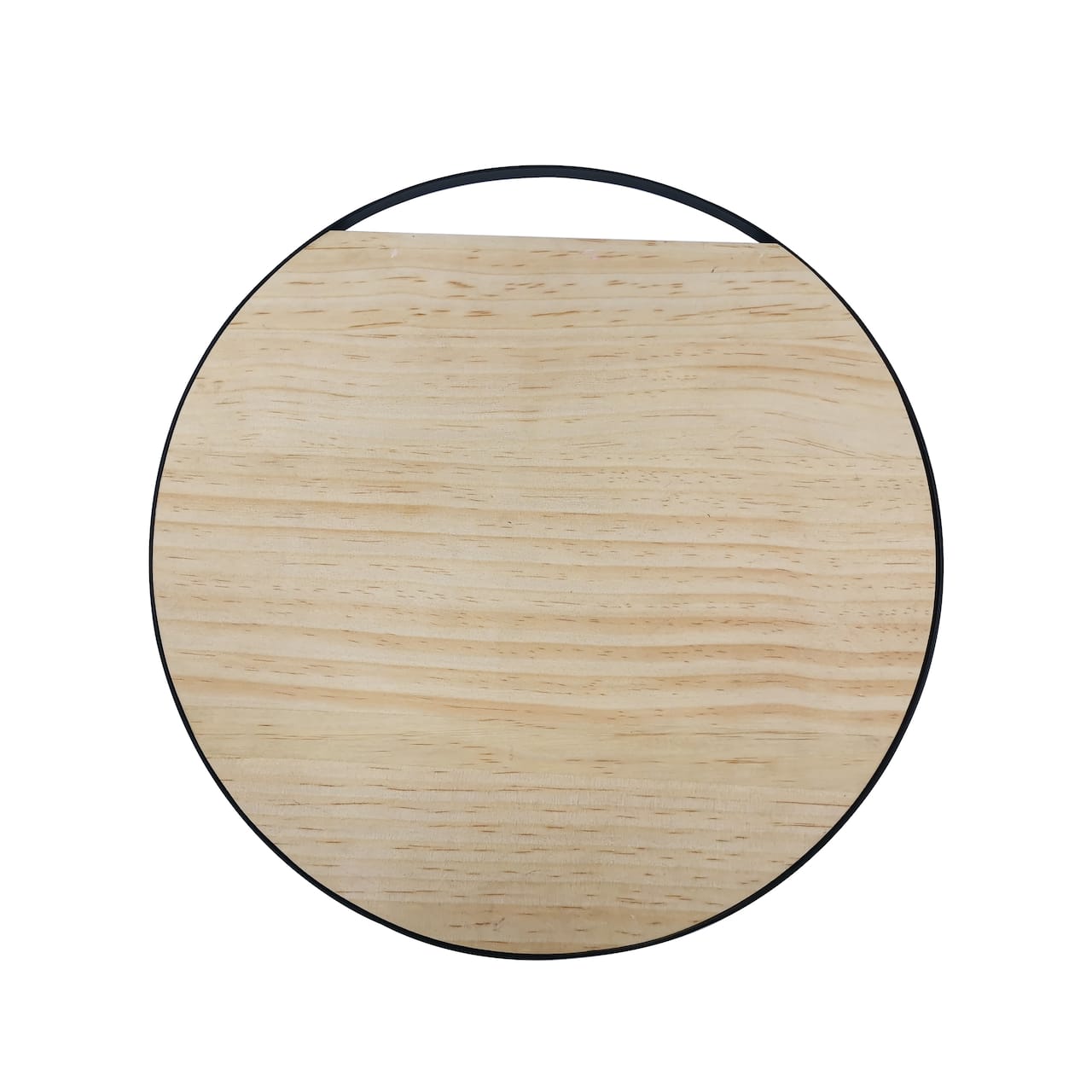 Plaque en bois non fini ornée d'un cadre métallique de 40,1 x 40,1 cm de Make Market